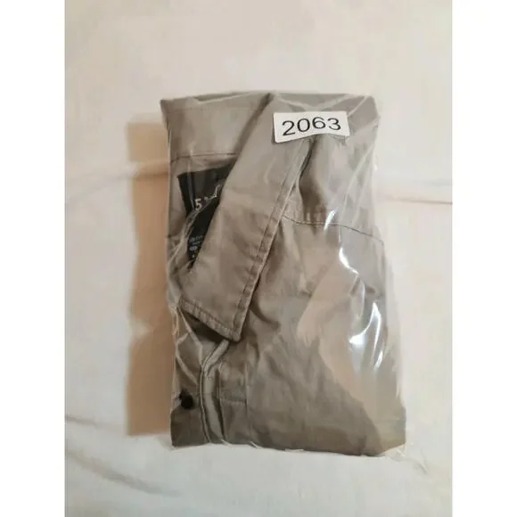 5.11 Shirt Mens XL Shirt Olive Green Long Sleeve Gorpcore Snap Leo Security - Picture 10 of 10